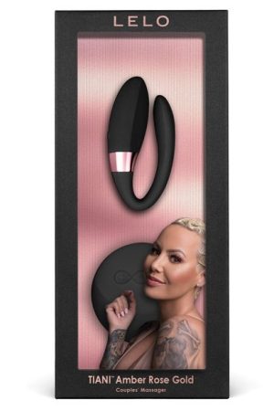 Lelo Tiani Amber Rose Gold Couples Massager