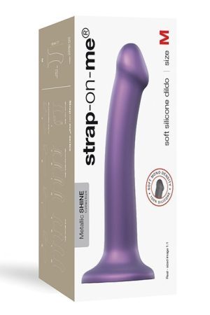 Strap On Me Flexible Dildo - Metallic Purple