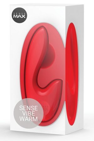 SenseMax Warming Sensevibe Rechargeable - Red