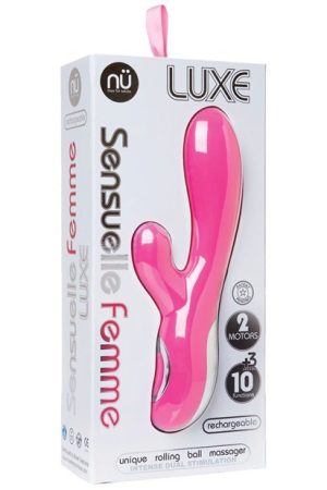 Sensuelle Femme Luxe 10 Fun Rabbit Massager - Pink