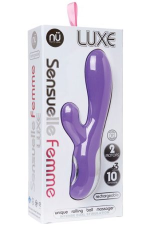 Sensuelle Femme Luxe 10 Fun Rabbit Massager - Purple