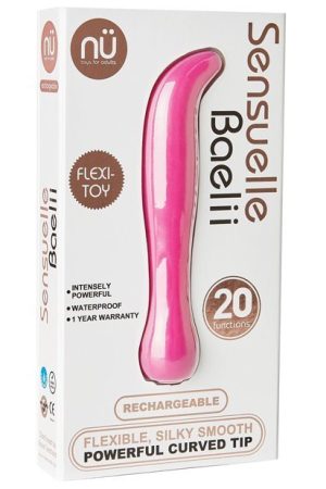 Sensuelle Baelii Flexible G Spot Vibe - 20 Function Magenta