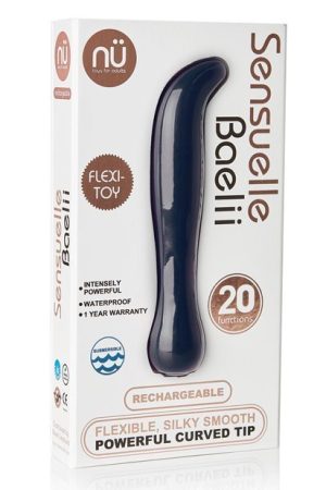 Sensuelle Baelii Flexible G Spot Vibe - 20 Function Navy