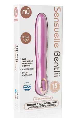 Sensuelle Bentlii 2 Motors Flexible Vibe - Orchid Purple
