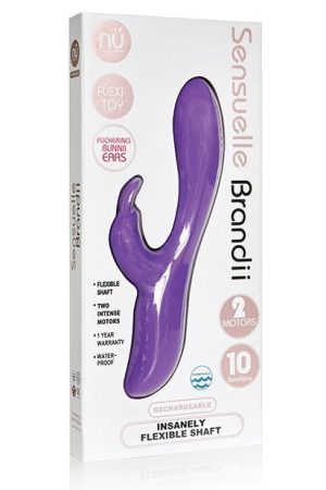 Sensuelle Brandii Bendable Rabbit - Purple