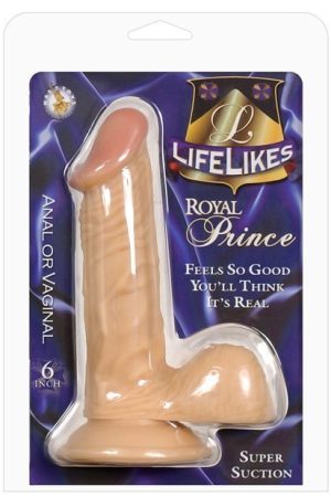 Lifelikes Royal Baron 6" Dong  w/Suction Cup