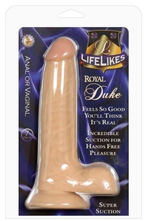 Lifelikes Royal Baron 7" Dong  w/Suction Cup