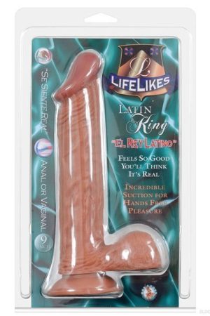 Lifelikes Latin King 9" Dong w/Suction Cup