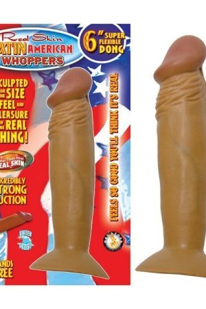 Real Skin Latin American Whoppers 6" Dong