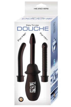 His & Hers Easy To Use Douche - Black