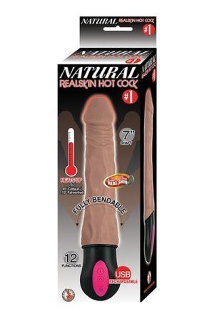Natural Realskin Hot Cock #1 - Brown