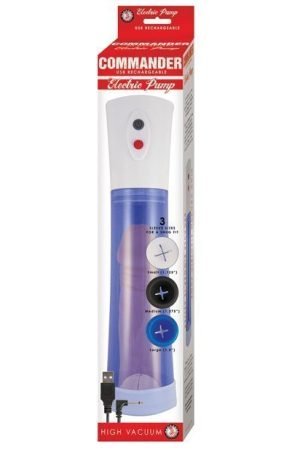 Commander Electric Pump - Blue