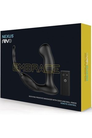 Nexus Revo Embrace Rotating Prostate Massager - Black