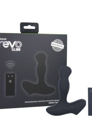 Nexus Revo Slim Rotating Prostate Massager - Black
