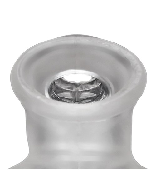 Oxballs Sackjack Wearable Jack Off Sheath - Clear Frost - Image 3