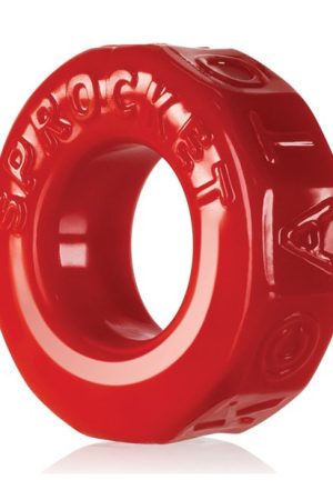 Oxballs Atomic Jock Sprocket Cockring - Red