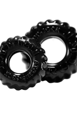 Oxballs TruckT Cock & Ball Ring - Black Pack of 2