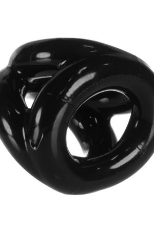 Oxballs Atomic Jock Tri Sport 3 Ring Sling Cockring - Black