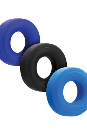 Hunky Junk C Ring Multi Pack - Asst. Colors Pack of 3