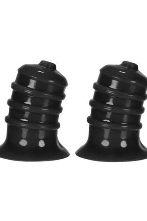 Hunky Junk Elong Nipsuckers - Black