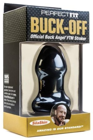 Perfect Fit Buck OFF Buck Angel FTM Stroker - Black