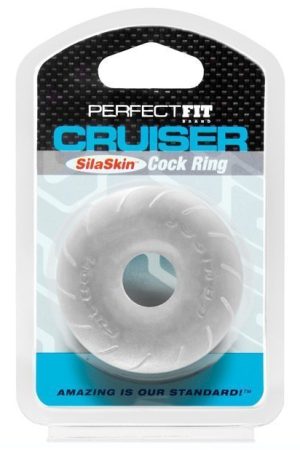 Perfect Fit SilaSkin Cruiser Ring - Opaque White