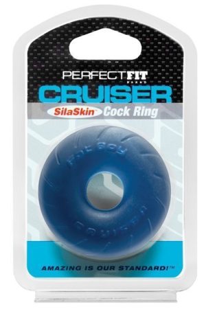 Perfect Fit SilaSkin Cruiser Ring - Blue