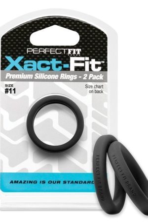 Perfect Fit Xact Fit #11 - Black Pack of 2