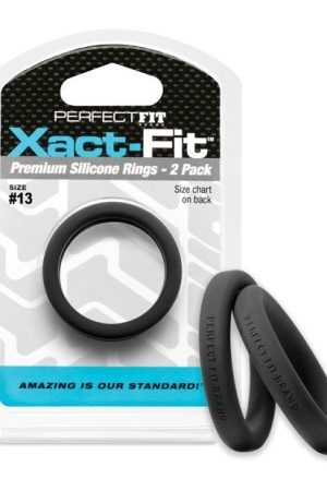 Perfect Fit Xact Fit #13 - Black Pack of 2