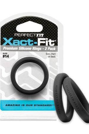 Perfect Fit Xact Fit #14 - Black Pack of 2