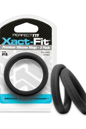 Perfect Fit Xact Fit #18 - Black Pack of 2