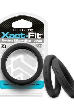 Perfect Fit Xact Fit #21 - Black Pack of 2