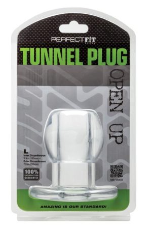 Perfect Fit Tunnel Plug Large - Clear