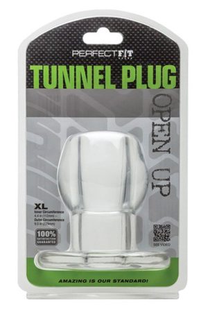 Perfect Fit Tunnel Plug XLarge - Clear