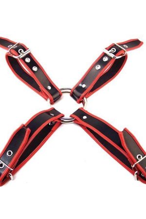 Rouge Chest Harness Large - Black/Red