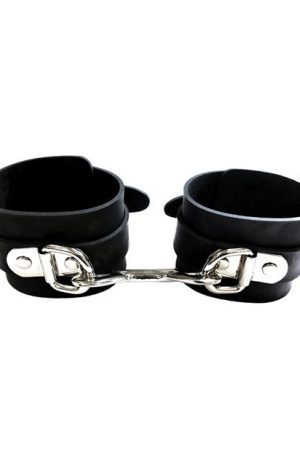 Rouge Rubber Wrist Cuffs - Black