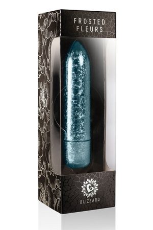 Rocks Off Frosted Fleurs Blizzard - Blue