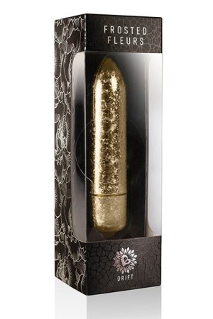 Rocks Off Frosted Fleurs Drift - Gold