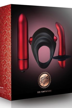 Rocks Off Truly Yours Red Temptation Kit - Red