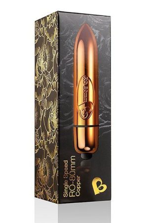 Rocks Off RO-80 Single Speed Bullet - Copper
