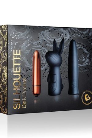 Rocks Off Silhouette Dark Desires Kit - Copper/Black