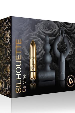 Rocks Off Dark Desires Be Mine Kit - Black/Champagne Gold