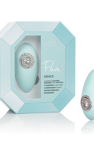 Jopen Pave Curved Intimate Massager w/Crystal - Grace