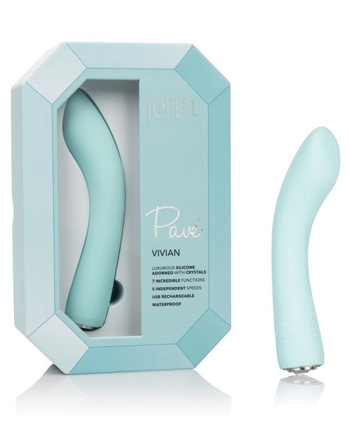 Jopen Pave Flexible Massager w/Crystal - Vivian