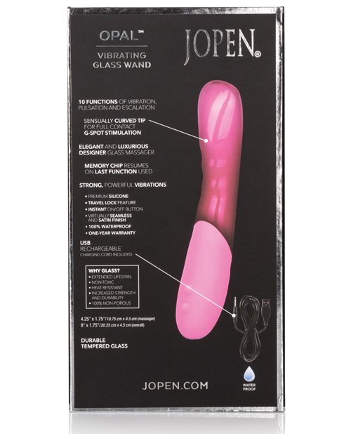 Opal Rechargeable Wand - Pink - Image 2