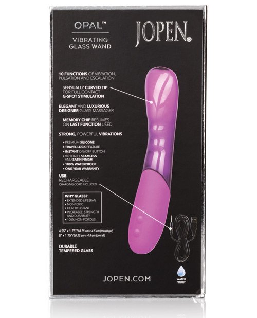 Opal Rechargeable Wand - Purple - Image 2