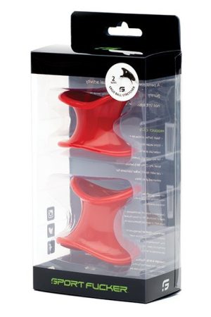 Sport Fucker Ergonomic Ball Stretcher Kit - Red