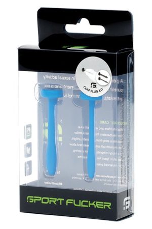 Sport Fucker Cum Plug Kit - Blue