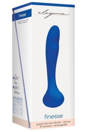 Shots Elegance Rechargeable G-Spot - Blue