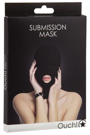 Shots Ouch Submission Mask - Black